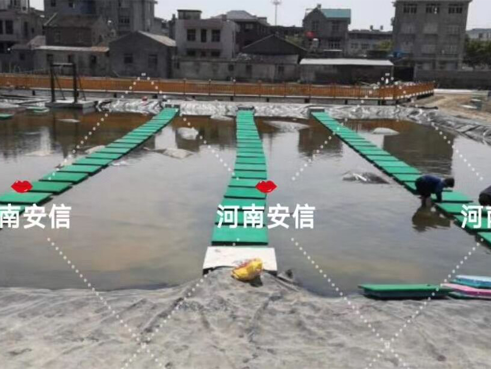 浙江玉橋水上浮橋