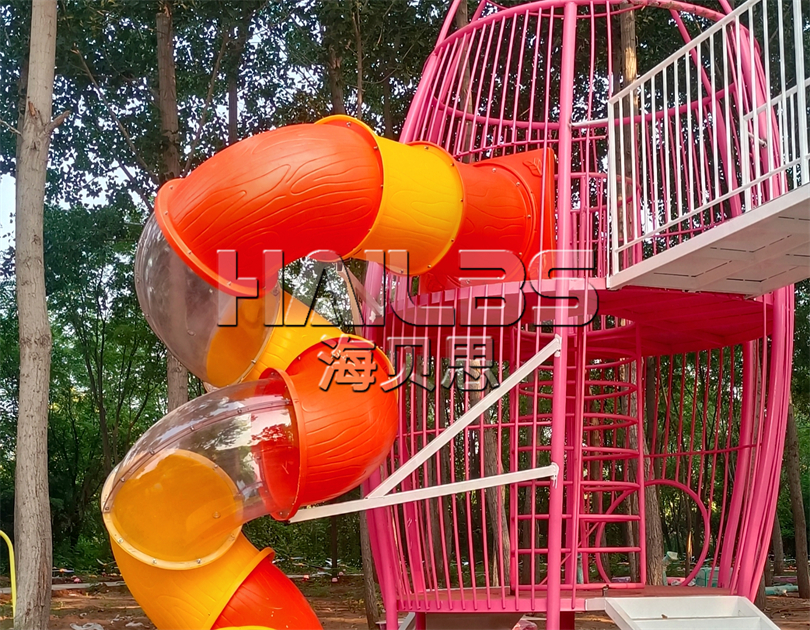 陜西西安無動力親子樂園施工現(xiàn)場
