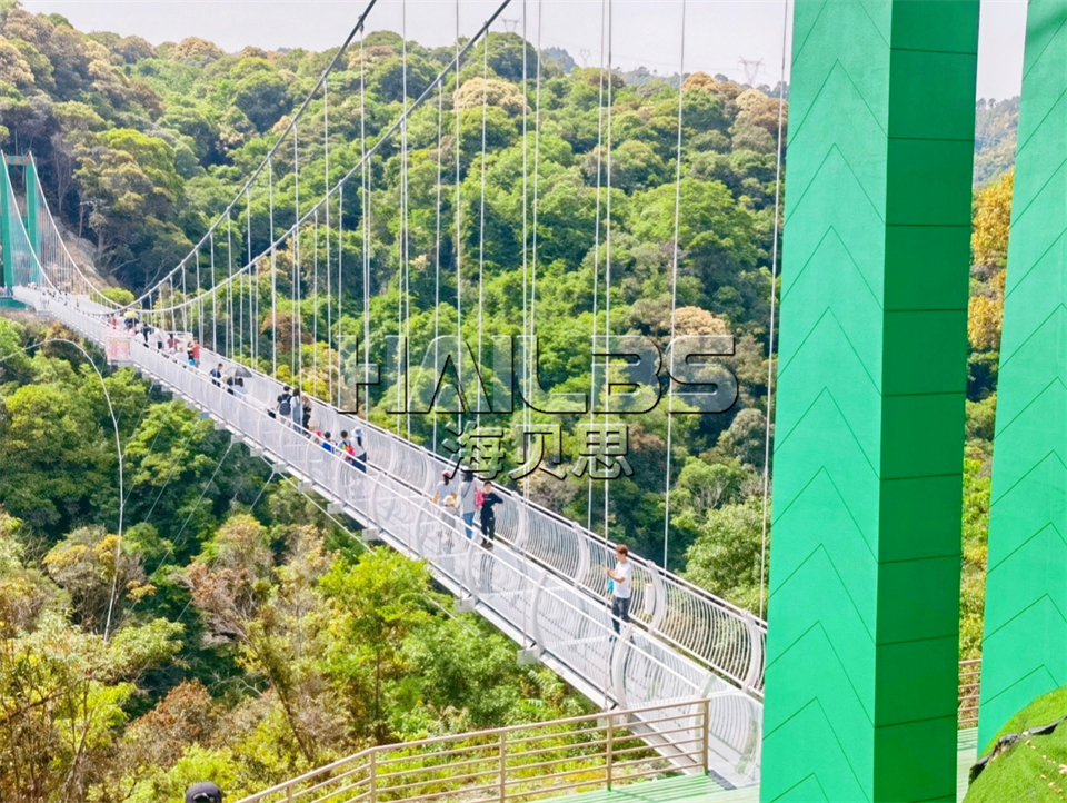 玻璃吊橋--橫跨兩山的橋梁