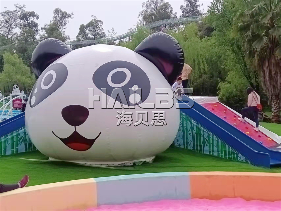 無(wú)動(dòng)力樂(lè)園--熊貓蹦床