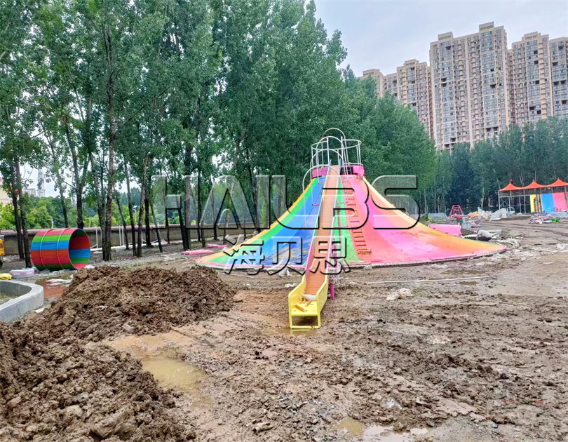 南陽鄧州無動力樂園施工現(xiàn)場