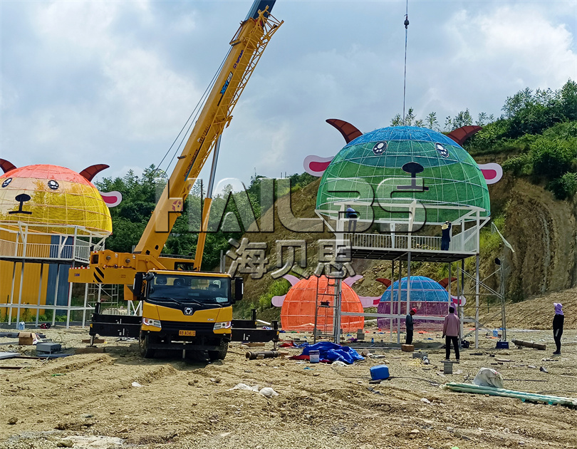 貴州喜羊羊親子樂園施工現(xiàn)場