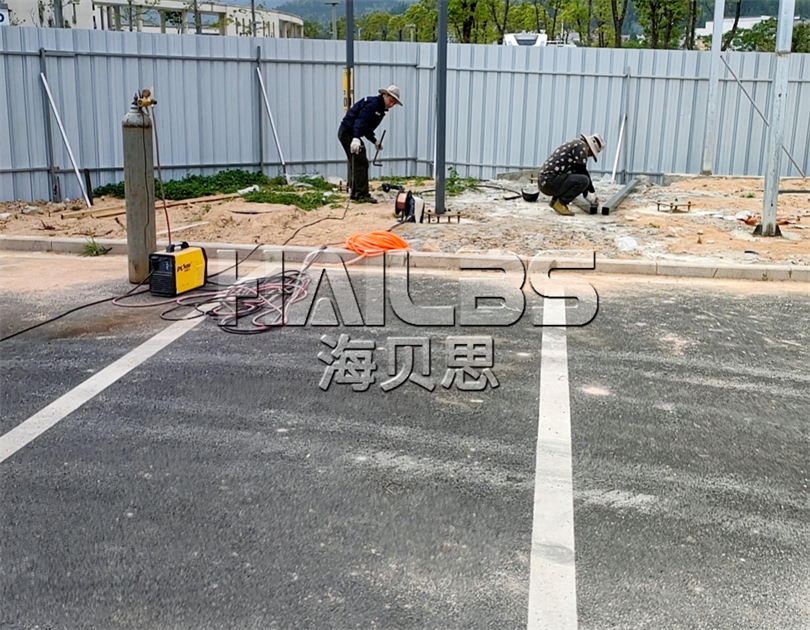 福建寧德無動力樂園施工現(xiàn)場