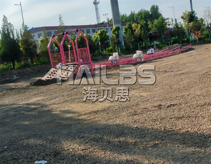 山西朔州無動力樂園施工現(xiàn)場