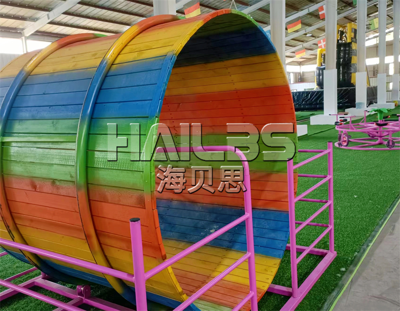 河北滄州室內(nèi)無動力樂園施工現(xiàn)場