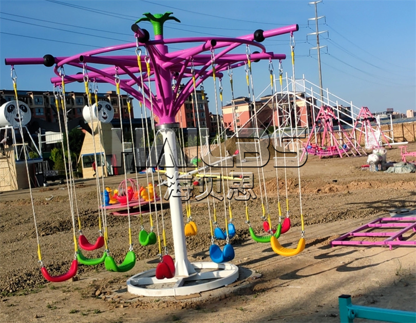 山西朔州無動力樂園施工現(xiàn)場