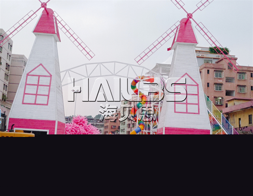 廣東佛山無動力樂園施工現(xiàn)場