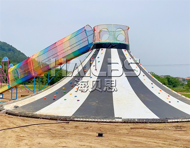 湖北武漢蔡甸無動力樂園施工現(xiàn)場