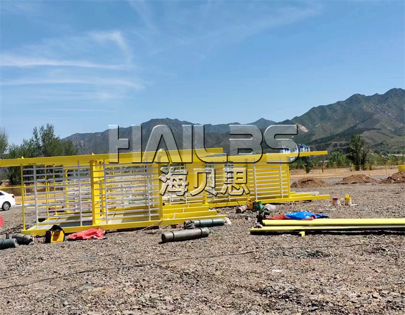 河北承德狂歡鴨主題無(wú)動(dòng)力樂園施工現(xiàn)場(chǎng)