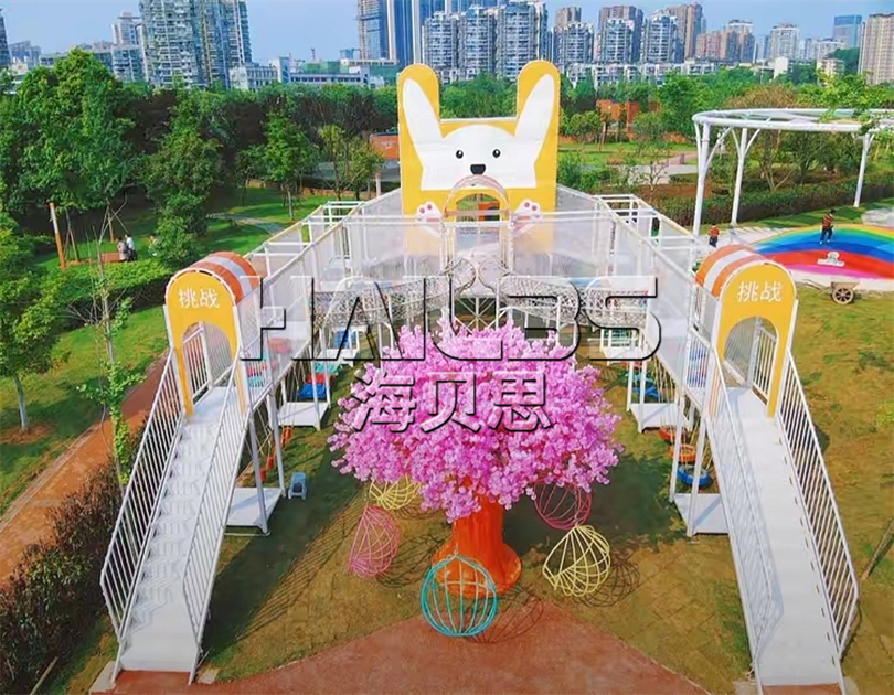 湖南長沙咸嘉湖無動力親子樂園