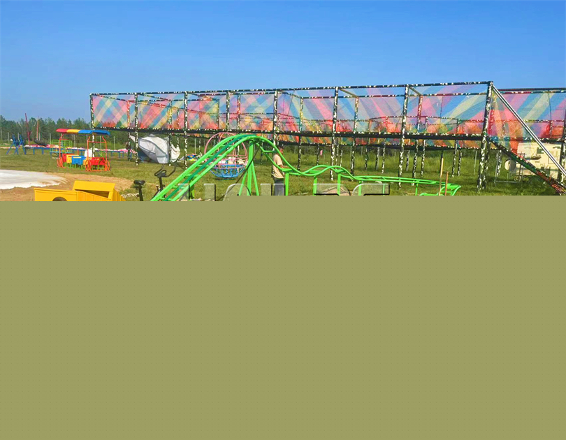江西吉安無動力樂園安裝現(xiàn)場