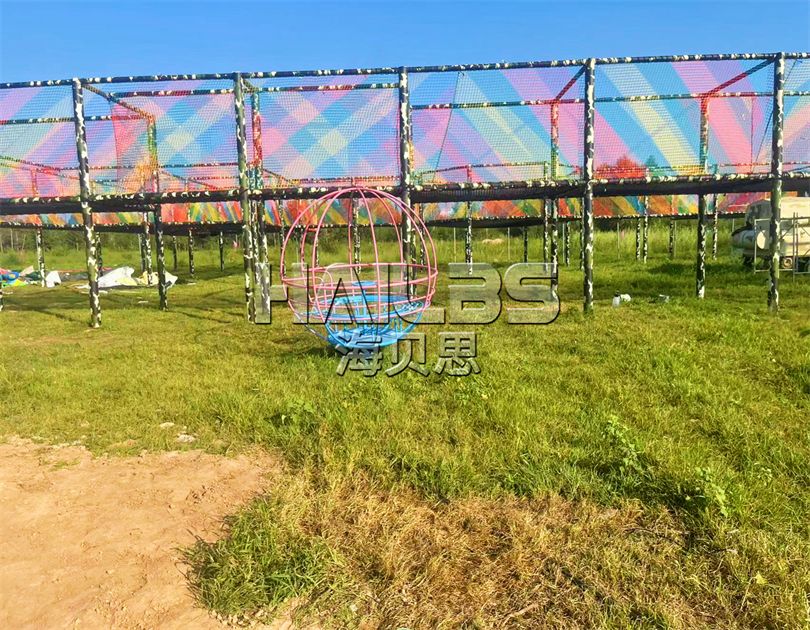 江西吉安無動力樂園安裝現(xiàn)場