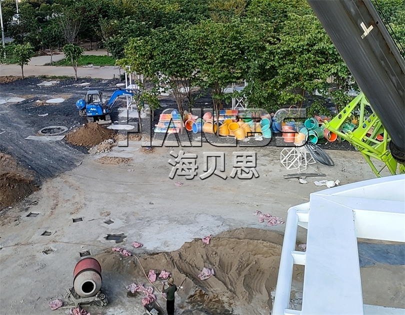 許昌恐龍撒歡樂園施工現(xiàn)場