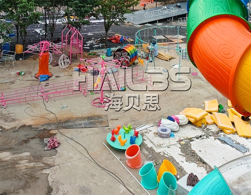 許昌恐龍撒歡樂園施工現(xiàn)場