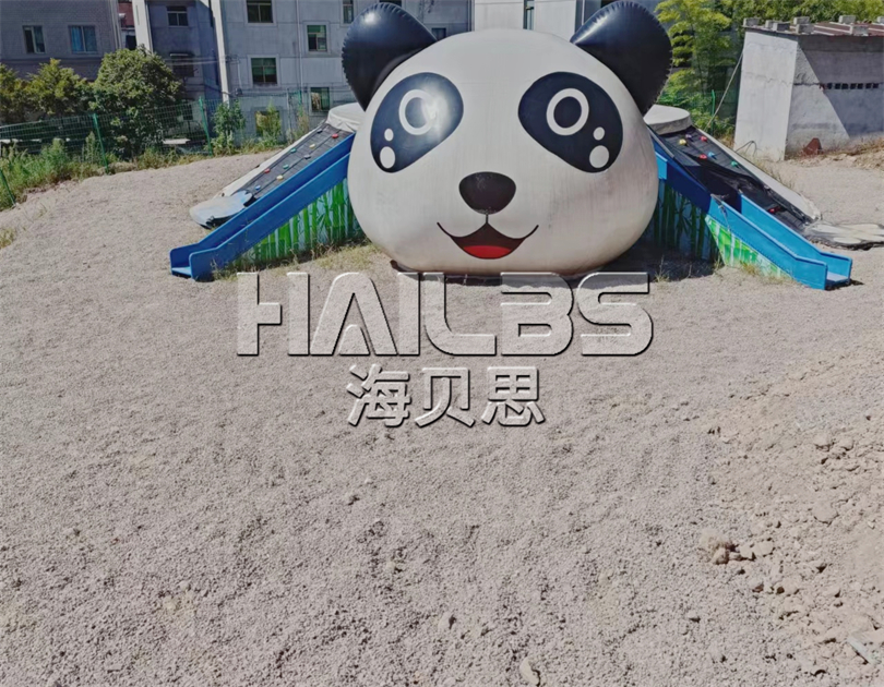 浙江東陽(yáng)無(wú)動(dòng)力樂(lè)園安裝現(xiàn)場(chǎng)