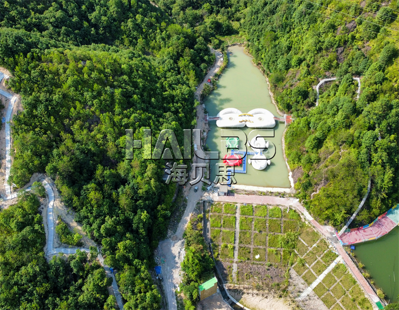 浙江東陽水陸結(jié)合無動力樂園